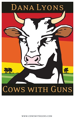DanaLyons-CowsGuns-poster-11x17